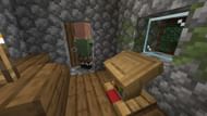 Nitwits do not react to jobsite blocks and do not take up the profession in Minecraft (Image via Mojang)